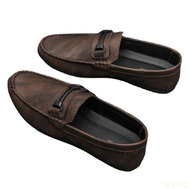 Simple comfortable new spring summer soft soled lightweight men's fashionable versatile men's thick soled breathable men's shoesDescription report