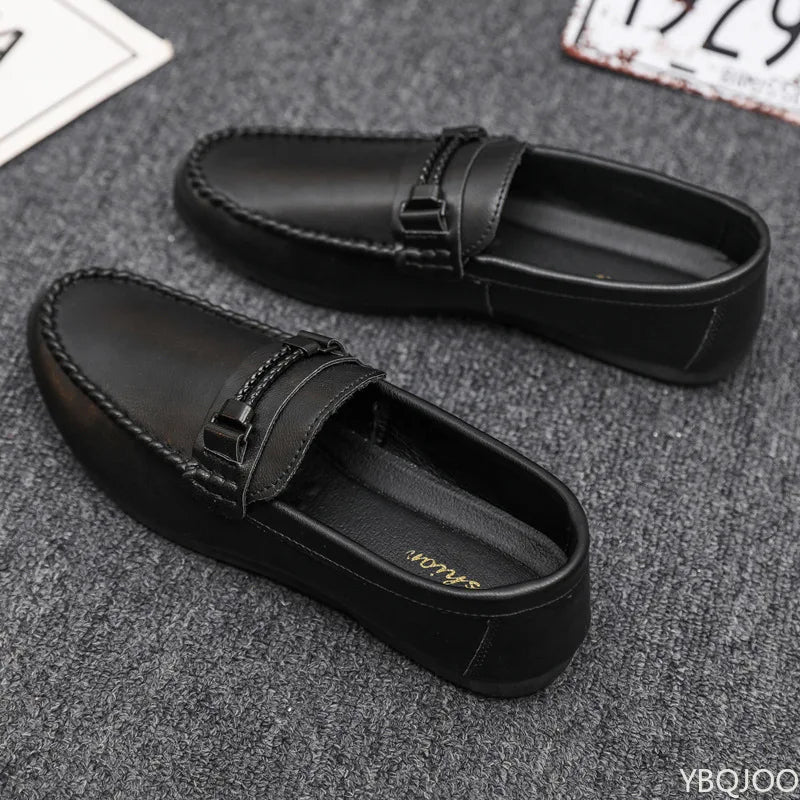 Simple comfortable new spring summer soft soled lightweight men's fashionable versatile men's thick soled breathable men's shoesDescription report