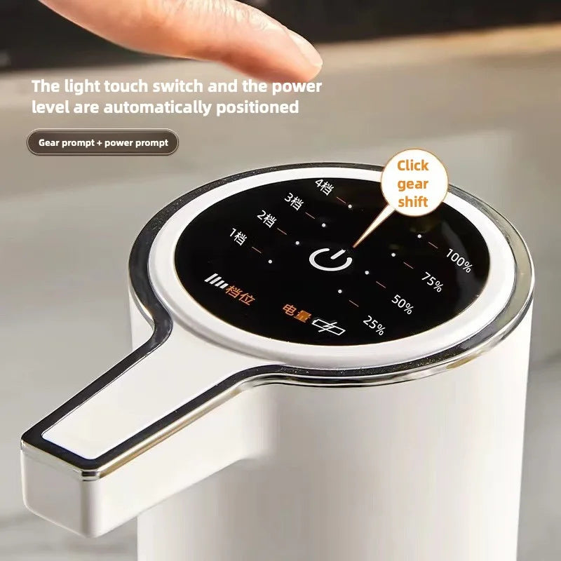 Touchless Automatic Soap Dispenser USB Rechargeable Wall-Mounted Induction Foaming Hand Sanitizer Dispenser