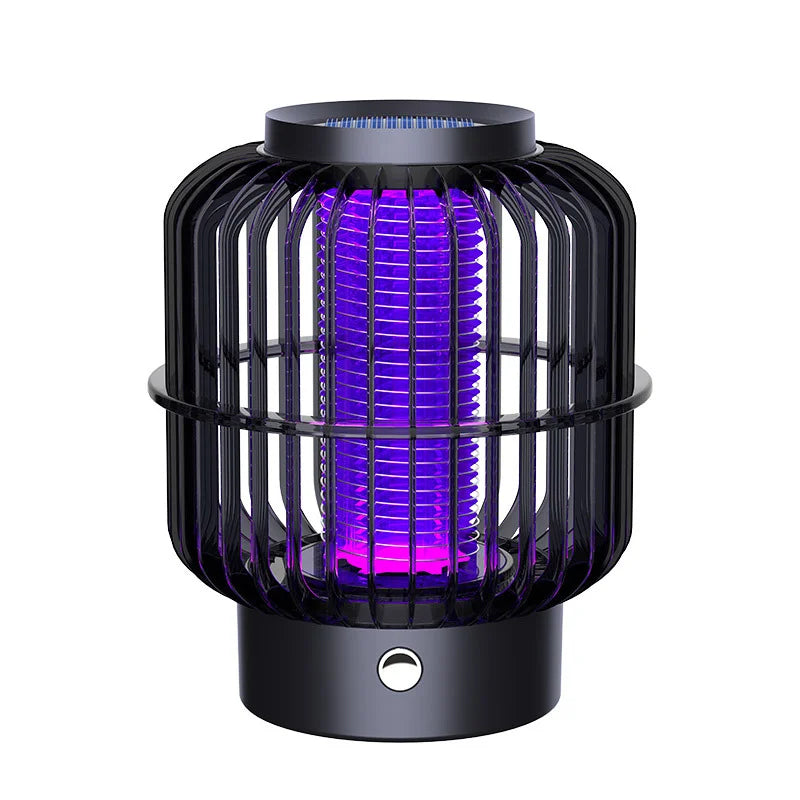 HOMEFISH 2-in-1 New Bird Cage Plug-In Mosquito Repellent Lamp with Electric Shock Home Lighting Powerful Mosquito Repellent